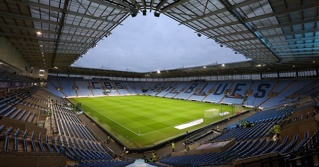Ticket-News: Coventry City U18 gegen Rovers U18